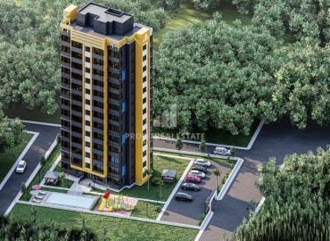 Новый проект семейного комплекса с хорошей инфраструктурой в центре районе Мерсина – Мезитли ID-11778 фото-2