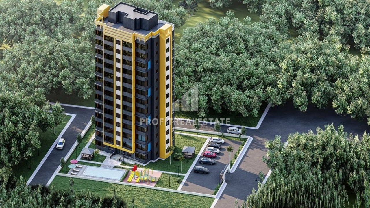 Новый проект семейного комплекса с хорошей инфраструктурой в центре районе Мерсина – Мезитли ID-11778 фото-2