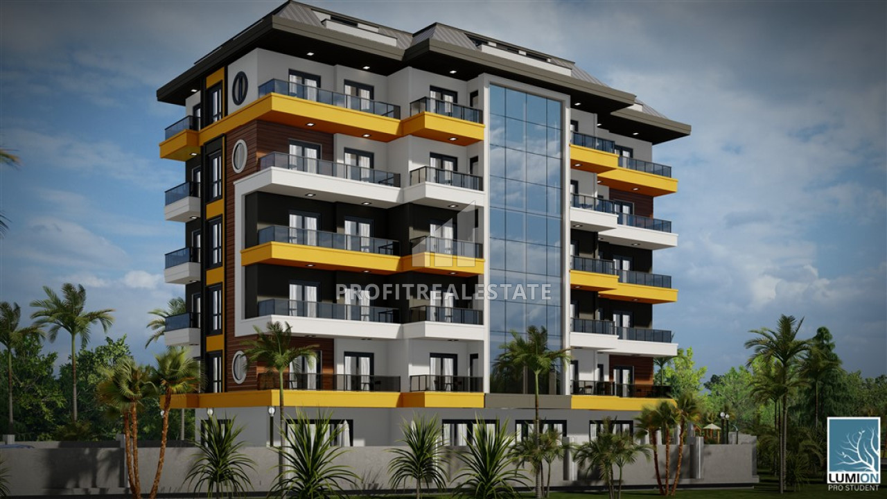 Предложение для ваших инвестиций: квартиры, 52-100м², в уютной резиденции в горном районе Алании - Чиплаклы ID-11808 фото-1