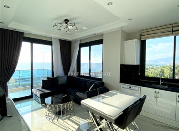 Furnished two bedroom apartment on the first coastline, Kestel, Alanya, 95 m2 ID-11813 фото-6