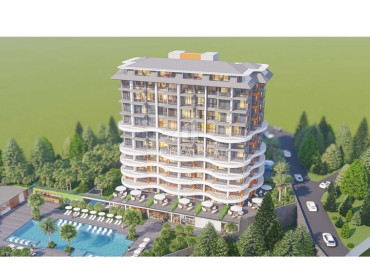 От строительной компании: квартиры, 42-154м², в комплексе премиум класса в районе Алании - Демирташ ID-11822 фото-6