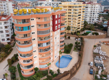 Spacious furnished 3-room apartment 120 m2 with magnificent sea views in Tosmur, Alanya ID-10652 фото-20