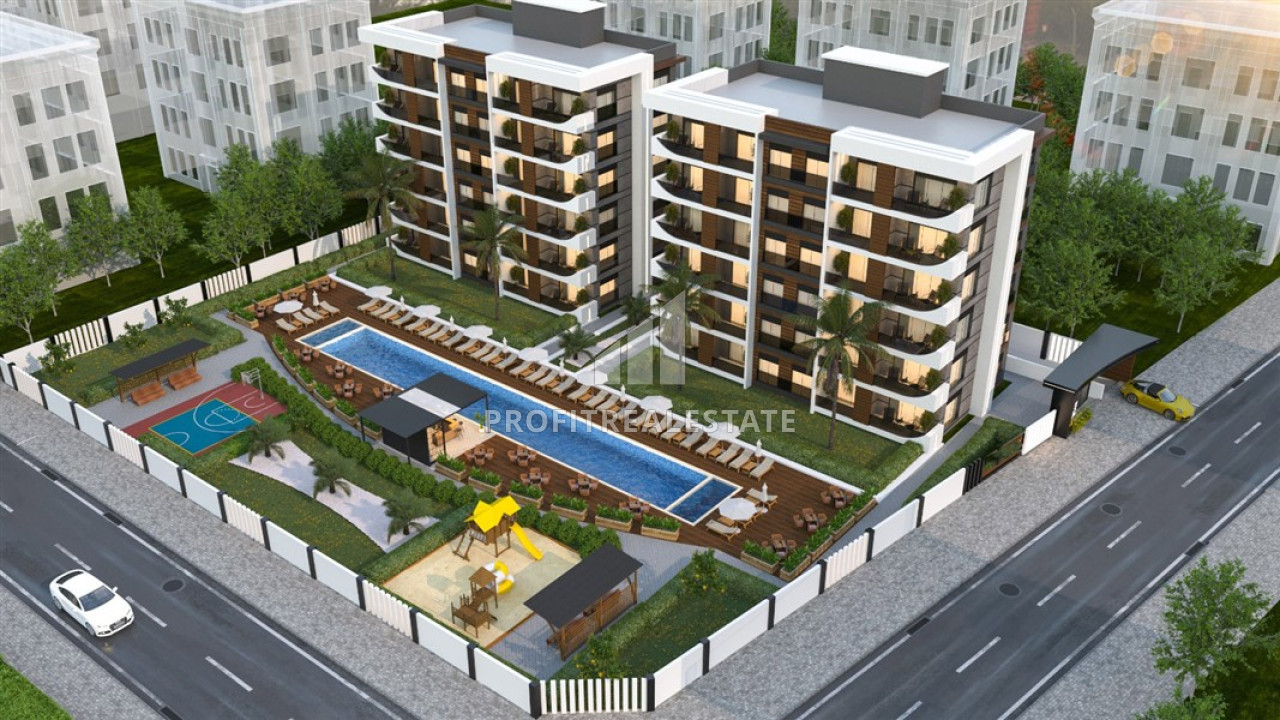 Двухкомнатные и трехкомнатные квартиры, 46-70м², в новом инвестиционном проекте в Анталии, Алтынташ ID-11869 фото-2