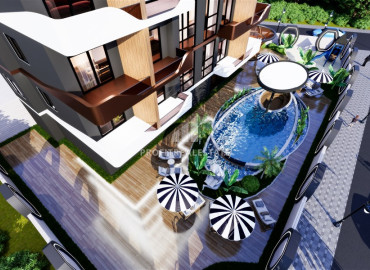 Attractive investment project at an affordable price with facilities in Mahmutlar, Alanya, 55-100 m2 ID-11893 фото-2