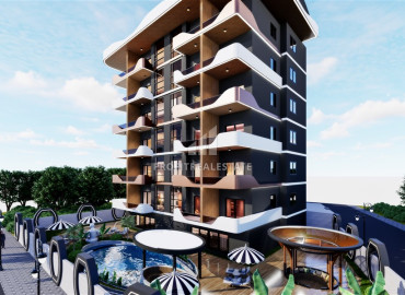 Attractive investment project at an affordable price with facilities in Mahmutlar, Alanya, 55-100 m2 ID-11893 фото-6