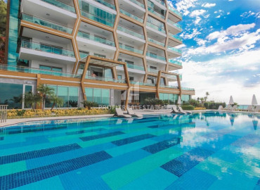 Stylish one-bedroom apartment, ready to move in, on the first coastline, Kargicak, Alanya, 65 m2 ID-11896 фото-13