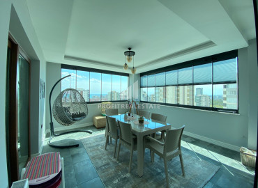 Элегантная видовая пятикомнатная квартира, 180м², в районе Акдениз, Мезитли ID-11898 фото-6