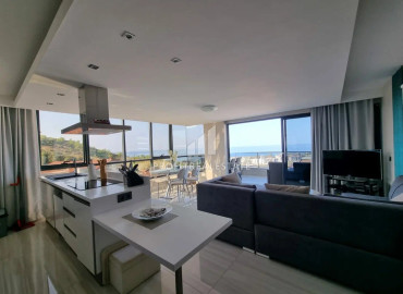 Stylish two bedroom apartment, with sea views, in a luxury residential residence, Kargicak, Alanya, 120 m2 ID-11915 фото-2