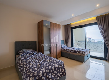 Stylish furnished penthouse 166 m2, with four bedrooms, in a residence with facilities, Kargicak, Alanya ID-11927 фото-11
