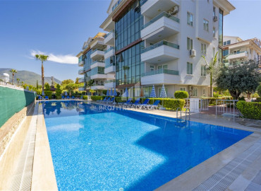Furnished two bedroom apartment 120 m2, 350 meters from the sea, in a residence with facilities, Kestel, Alanya ID-11929 фото-4