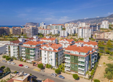 Furnished two bedroom apartment 120 m2, 350 meters from the sea, in a residence with facilities, Kestel, Alanya ID-11929 фото-9