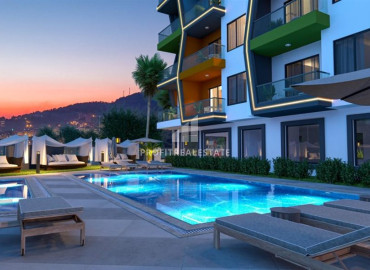 Project in Oba, Alanya: apartment 1 + 1, 2 + 1, 68-132m², in a residence with facilities, with interest-free installments ID-11931 фото-6
