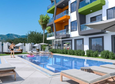 Project in Oba, Alanya: apartment 1 + 1, 2 + 1, 68-132m², in a residence with facilities, with interest-free installments ID-11931 фото-9