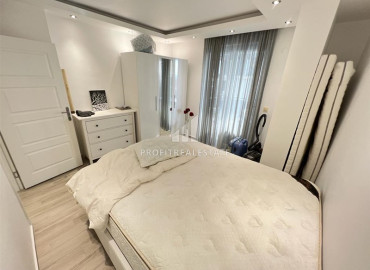 Stylish furnished apartment 2 + 1, 130 m2, with glazed balconies and sea views in Avsallar, Alanya ID-11956 фото-12