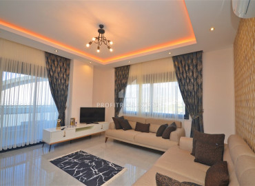Three bedroom duplex, ready to move in, with stunning views from the window, in a new residence with rich facilities, Kargicak, Alanya, 135 m2 ID-11972 фото-2