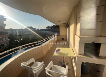Меблированная трехкомнатная квартира, 110м², в уютней резиденции с бассейном в районе Алании - Тосмур. ID-11973 фото-7