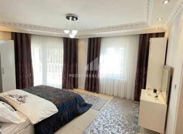 Трехкомнатная квартира, с дизайнерским внутренним интерьером, в уютном жилом комплексе района Джикджилли, Аланья, 115 м2 ID-11974 фото-17