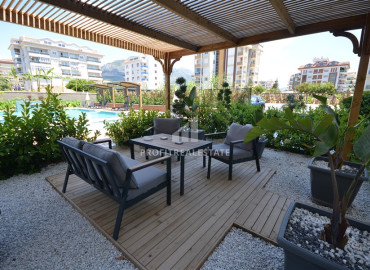 Elegant garden duplex 2 + 1, 168m², in a new residence with a swimming pool in Kestel, Alanya ID-11982 фото-11