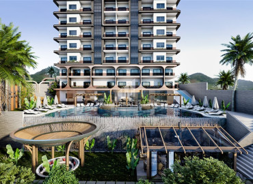 New investment project with facilities in Mahmutlar, Alanya, 46.5-83 m2 ID-12005 фото-5