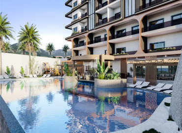New investment project with facilities in Mahmutlar, Alanya, 46.5-83 m2 ID-12005 фото-9