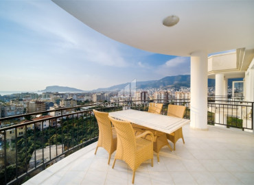 Spacious bright apartment 2 + 1, 110 m2, with panoramic sea views, ready to move in, Tosmur, Alanya ID-12007 фото-7