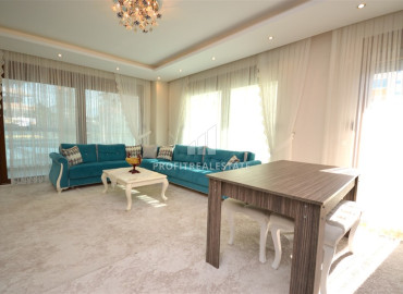 Two-bedroom apartment, equipped with furniture and appliances, 500 meters from the beach, Tosmur, Alanya, 110 m2 ID-12011 фото-2