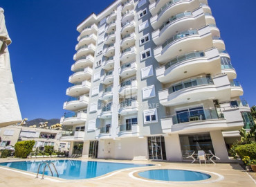 Furnished two bedroom apartment 120 m2, with jacuzzi, sea view, 150 meters from the center of Alanya ID-12020 фото-1