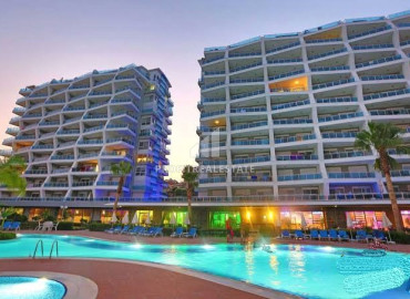 Furnished bright apartment 2 + 1, 120 m2, in a residence with facilities in Cikcilli, Alanya ID-11621 фото-19