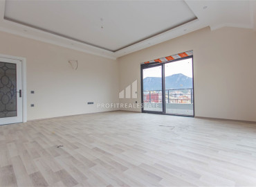 Penthouse in a new building with a separate kitchen, with a fine finish, bathroom equipment, unfurnished, in Oba, Alanya ID-12035 фото-18