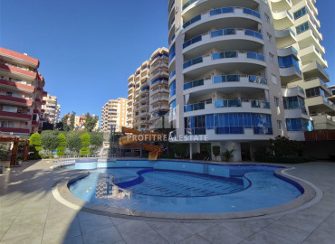 Apartment 2 + 1, with furniture and appliances, in a residential residence with rich facilities, Mahmutlar, Alanya ID-12053 фото-1