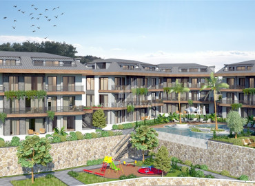 Family apartment in a luxury project at the planning stage in Bektas, Alanya, 114-169m² ID-12057 фото-11