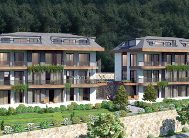Family apartment in a luxury project at the planning stage in Bektas, Alanya, 114-169m² ID-12057 фото-13