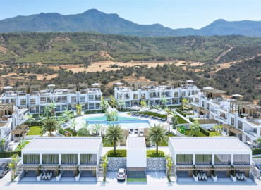 Привлекательный инвестиционный проект из двухуровневых апартаментов и квартир с выходом в сад в Эсентепе, Северный Кипр 121-156 м2 ID-12059 фото-2