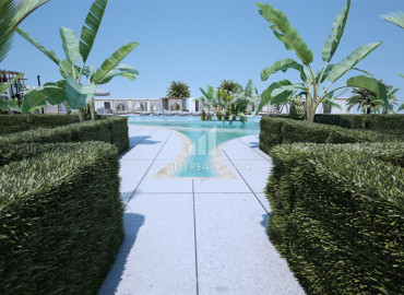 Привлекательный инвестиционный проект из двухуровневых апартаментов и квартир с выходом в сад в Эсентепе, Северный Кипр 121-156 м2 ID-12059 фото-3