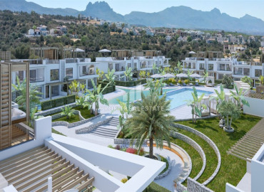 Привлекательный инвестиционный проект из двухуровневых апартаментов и квартир с выходом в сад в Эсентепе, Северный Кипр 121-156 м2 ID-12059 фото-10