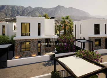 Инвестиционный проект класса-люкс - роскошный комплекс вилл в 800 метрах от моря в Кирении, Северный Кипр 218-232 м2 ID-12062 фото-2