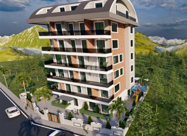 Investment property at the initial stage of construction, Oba, Alanya, 50-126 m2 ID-12077 фото-3