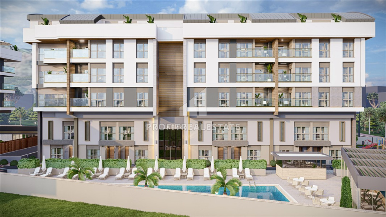 Просторные апартаменты на стадии строительства, Лиман, Коньяалты, Анталия, 60 – 189 м2 ID-12081 фото-1