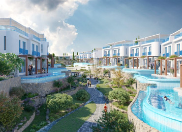 Инвестиционный проект элитной недвижимости: квартиры и виллы, 81-205м² в резиденции в районе Лапта, Северный Кипр ID-12086 фото-1