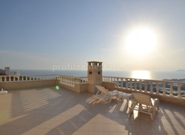 Добротная вилла в престижном районе Каргыджак с потрясающим видом на Средиземное море ID-0933 фото-3