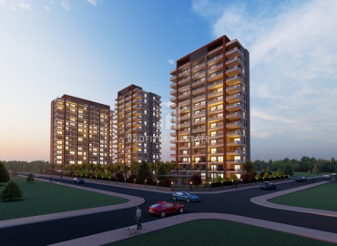 Двухкомнатные и трехкомнатные квартиры, 75-120м², в инвестиционном проекте премиум класса в Эрдемли, Арпачбахшиш ID-12102 фото-10