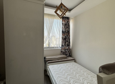 Gasified apartment 2 + 1, 105m², in a residence with good facilities in Yenishehir, Ciftlitkkoy ID-12124 фото-10