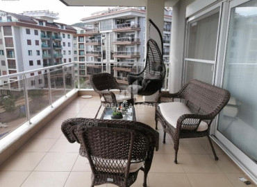 Furnished apartment 3 + 1, in a residential residence with two swimming pools, Oba, Alanya, 150 m2 ID-12126 фото-7