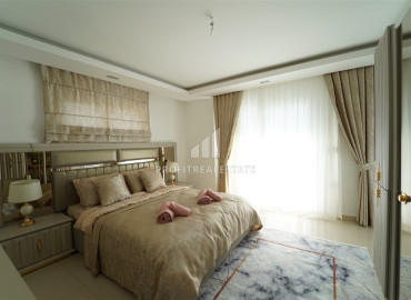 Luxury penthouse 175 m2, with three bedrooms and a view of the Mediterranean Sea in Mahmutlar, Alanya ID-12150 фото-6