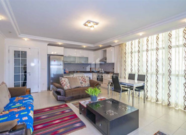 Furnished one-bedroom apartment in a residence with facilities in Oba, Alanya ID-12151 фото-3