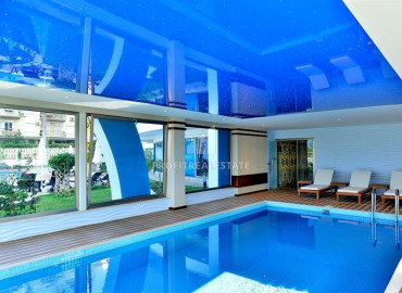 Двухкомнатные апартаменты с видом на море, в шикарном жилом комплексе, Махмутлар, Аланья, 60 м2 ID-12163 фото-14