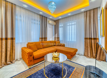 One bedroom apartment, with a bright design, just 50 meters from the sea, Alanya, center, 55 m2 ID-12173 фото-3