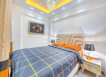One bedroom apartment, with a bright design, just 50 meters from the sea, Alanya, center, 55 m2 ID-12173 фото-8