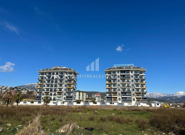 One-bedroom apartment with a fine finish, unfurnished, 300 meters from the sea, in a new building in Demirtas, Alanya ID-12180 фото-17