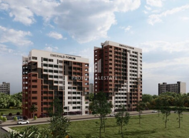 Элегантная квартира с одной спальней, 55м², в новом комплексе с бассейном в центре Мерсина, Енишехир ID-12184 фото-1